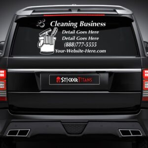 Cleaning Rear Glass Decals | StickerTitans.com