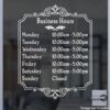 Open Hour Decals, Stickers, Signs | StickerTitans.com