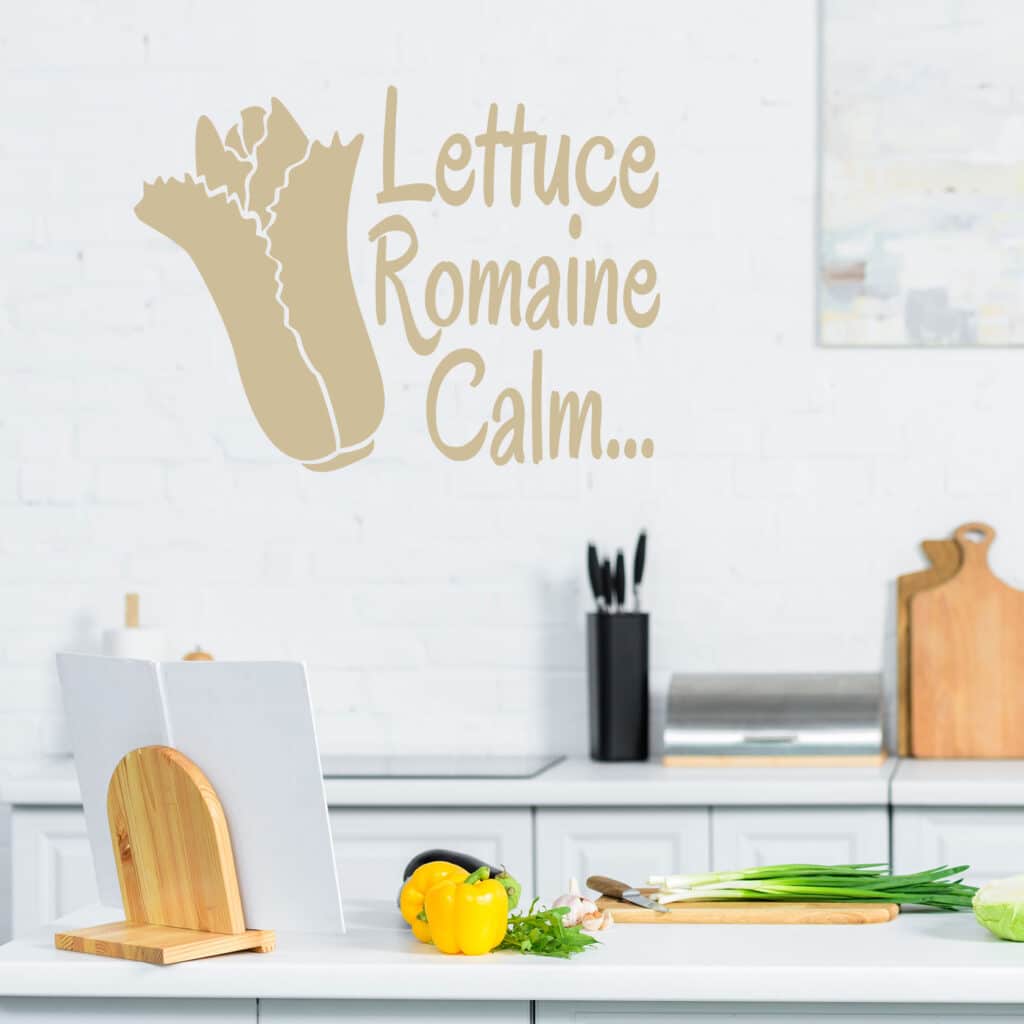 Lettuce Romaine Calm Decal