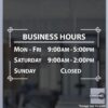 Open Hour Decals, Stickers, Signs | StickerTitans.com