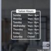 Open Hour Decals, Stickers, Signs | StickerTitans.com