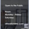 Open Hour Decals, Stickers, Signs | StickerTitans.com