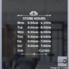 Open Hour Decals, Stickers, Signs | StickerTitans.com