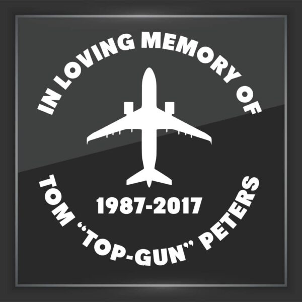 In Memory of Decals | StickerTitans.com