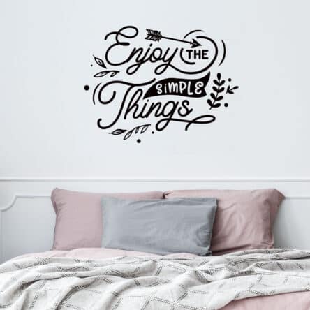 Enjoy The Simple Things – Decal