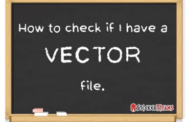 How to check if I have a vector file?