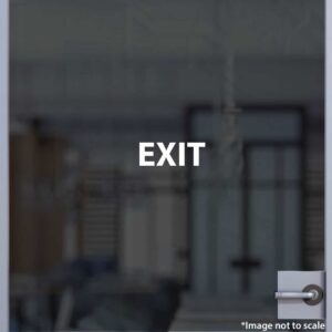 Exit Decal