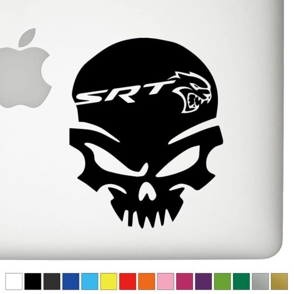 Dodge SRT Hellcat Ver.1 Badass Skull Decal