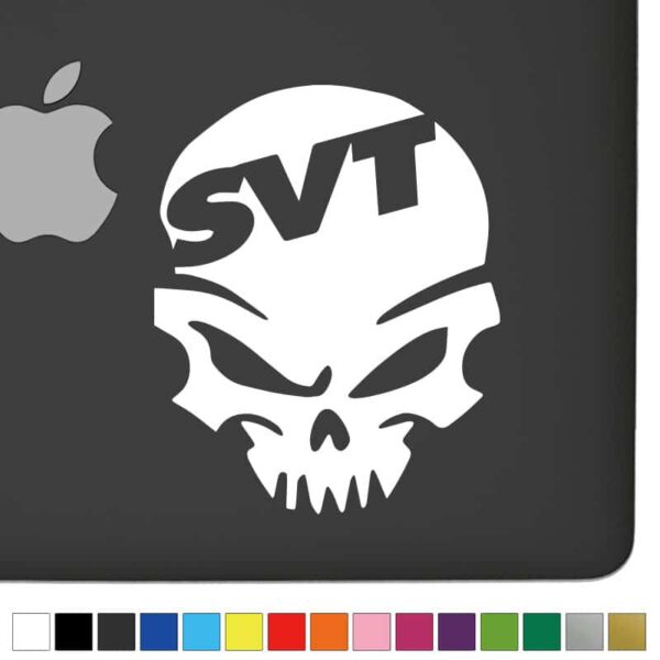 Ford SVT Ver.1 Badass Skull Decal - Image 2