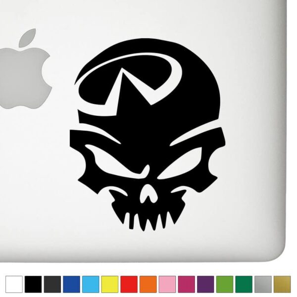 Infiniti Ver.1 Badass Skull Decal