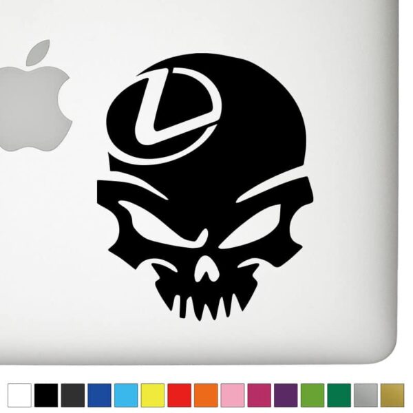 Lexus Ver.1 Badass Skull Decal