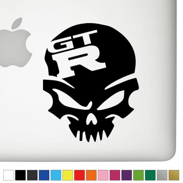 Nissan GTR Ver.1 Badass Skull Decal