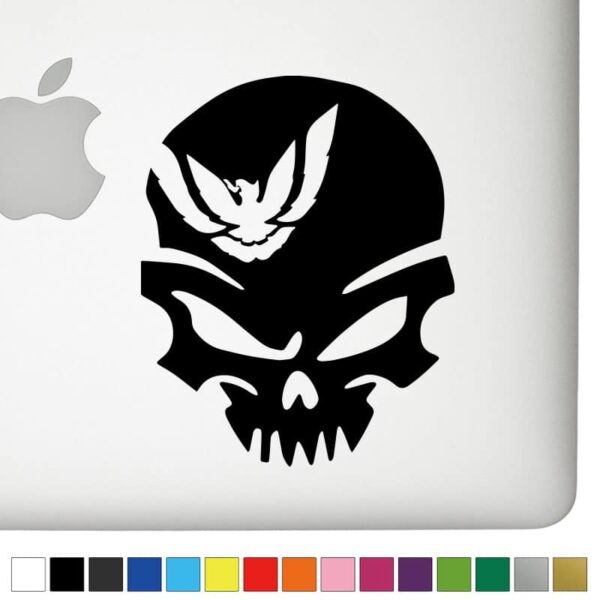 Pontiac Trans AM Ver.1 Badass Skull Decal