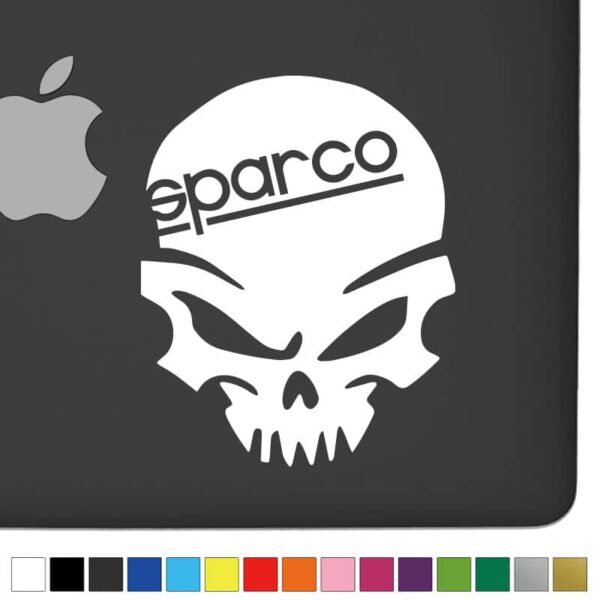 Sparco Ver.1 Badass Skull Decal - Image 2